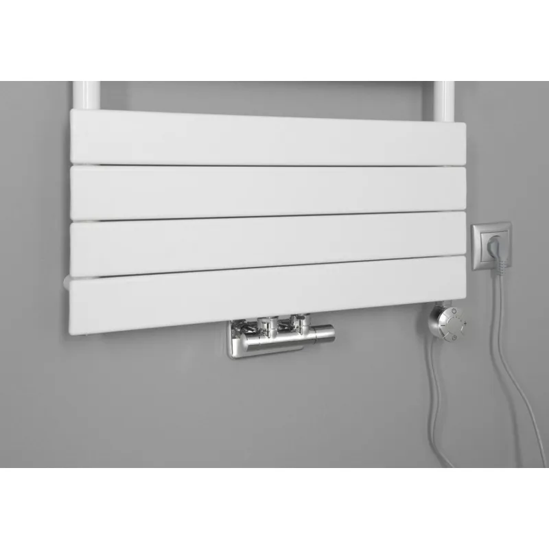 Dvieļu žāvētājs / Radiators AQUALINE Bondi 60x122cm, 669W, balts  DC420T