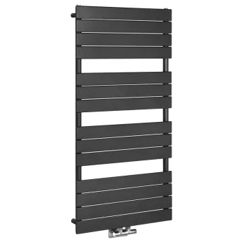 Dvieļu žāvētājs / Radiators AQUALINE Bondi 60x122cm, 669W, antracīts DC425T