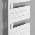 Dvieļu žāvētājs / Radiators AQUALINE Mili sildelements 45x93cm, 381W, balts  DC600T