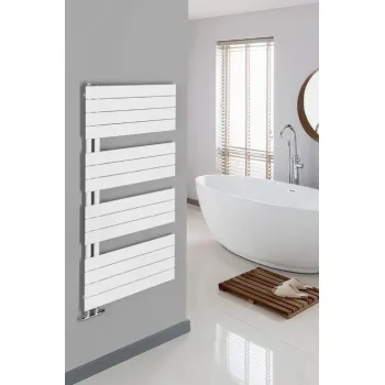 Dvieļu žāvētājs / Radiators AQUALINE Mili, 60x122cm, 632W, balts  DC620T
