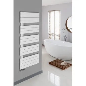 Dvieļu žāvētājs / Radiators AQUALINE Mili 60x151cm, 775W, balts  DC640T