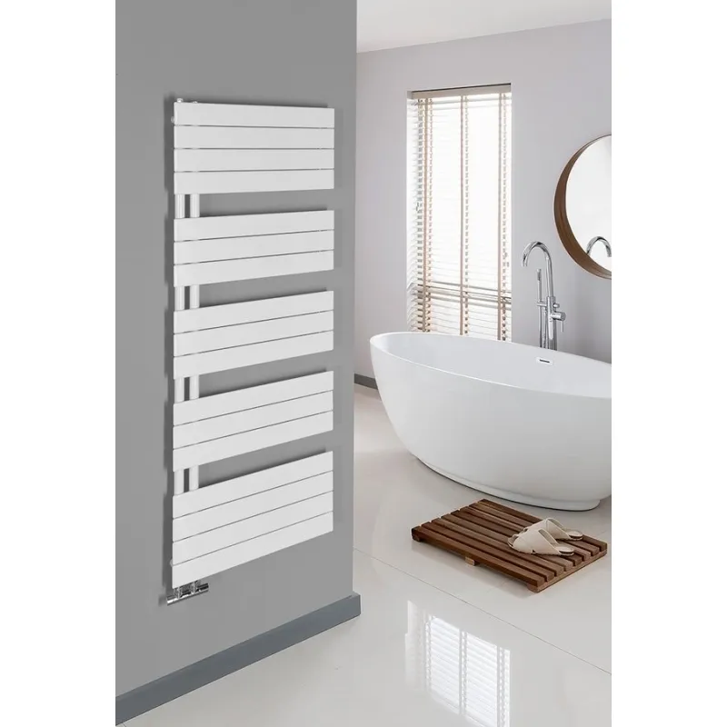 Dvieļu žāvētājs / Radiators AQUALINE Mili 60x151cm, 775W, balts  DC640T
