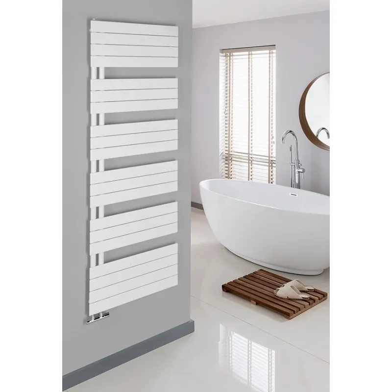 Dvieļu žāvētājs / Radiators AQUALINE MILI 600x1798mm balts DC650T