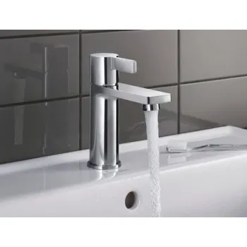 Vannas istabas izlietnes maisītājs Duravit D-Neo AquaControl Ar Pop Up vārstu Hromēts