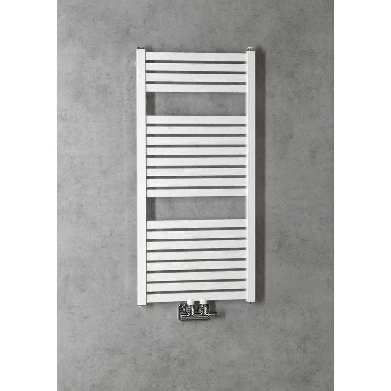 Dvieļu žāvētājs / Radiators AQUALINE Tondi 45x97cm balts  DT450T