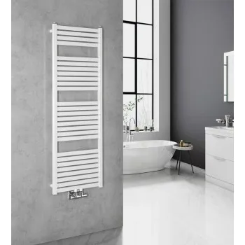 Dvieļu žāvētājs / Radiators AQUALINE Tondi radiators 45x133 cm, balts  DT470T