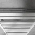 Dvieļu žāvētājs / Radiators AQUALINE Tondi 60x169 cm, balts  DT490T