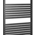 Dvieļu žāvētājs / Radiators AQUALINE Tondi 60x169 cm, matēti melns  DT496T