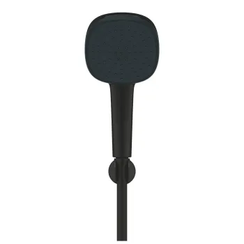 Dušas klausule Grohe Vitalio Comfort 2 režīmi (Rain, Jet) ar dušas vadu, Melna 263992431
