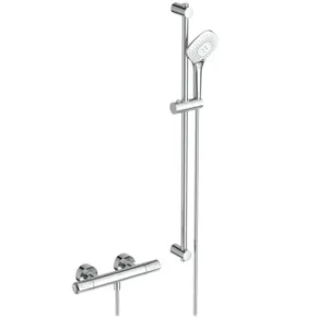 Dušas komplekts Ideal Standard Ceratherm T100 ar Termostatu Hromēta A7235AA