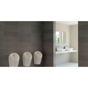 Pisuārs Jika Sphero pievads no aizmugures, balts