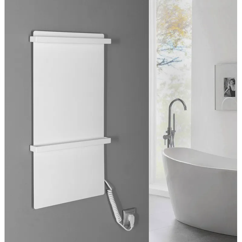 Dvieļu žāvētājs / Radiators Sapho Elmis, 40x80cm, 120W, balts matēts  EB420