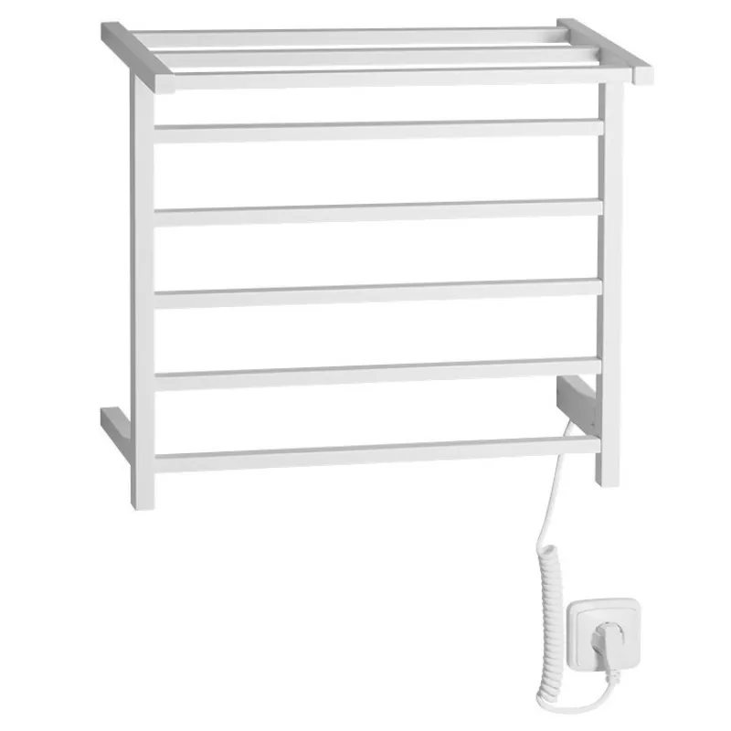 Dvieļu žāvētājs / Radiators Sapho Elzor elektriskais 50x47 cm, 60 W, balts matēts EB500