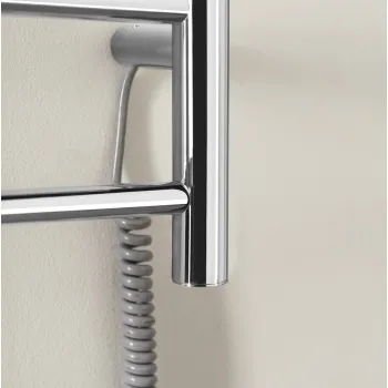 Dvieļu žāvētājs / Radiators Sapho Redondo elektriskais 50x90cm 75 W, hroms ER220V Dvieļu žāvētājs / Radiators Sapho Redondo elektriskais 50x90cm 75 W, hroms ER220V