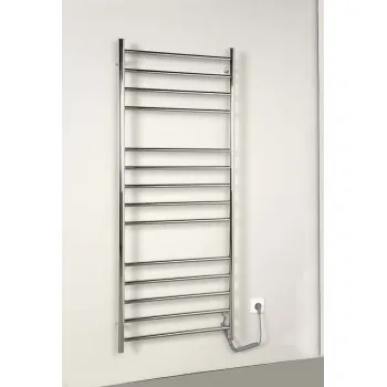 Dvieļu žāvētājs / Radiators Sapho Redondo elektriskais  63x116cm, 130W, hroms  ER230V Dvieļu žāvētājs / Radiators Sapho Redondo elektriskais  63x116cm, 130W, hroms  ER230V