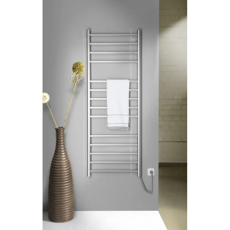Dvieļu žāvētājs / Radiators Sapho ENIS elektriskais 60x150 cm, 130 W, hroms  ER450V