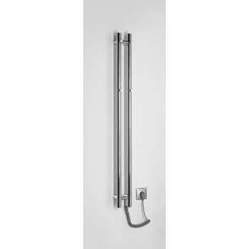 Dvieļu žāvētājs / Radiators Sapho PAPINADO elektriskais 11x120cm, 40W, hroms ER740 Dvieļu žāvētājs / Radiators Sapho PAPINADO elektriskais 11x120cm, 40W, hroms ER740