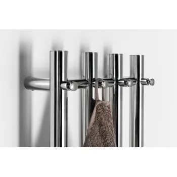 Dvieļu žāvētājs / Radiators Sapho PAPINADO elektriskais 26x120cm, 85 W, hroms ER750 Dvieļu žāvētājs / Radiators Sapho PAPINADO elektriskais 26x120cm, 85 W, hroms ER750