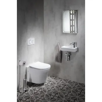 Vannas istabas spogulis Sapho Gemini II ar LED apgaismojumu 40x60cm  GM040