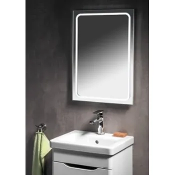 Vannas istabas spogulis Sapho Gemini II ar LED apgaismojumu 40x60cm  GM040