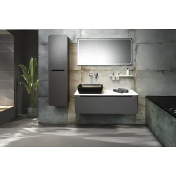 Vannas istabas spogulis Sapho Gemini II ar LED apgaismojumu 120x60cm  GM120