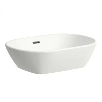 Vannas istabas izlietne Laufen Lua LCC 50x35cm uz virsmas balta H8120834001091