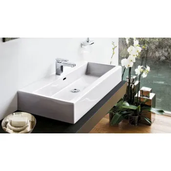 Vannas istabas izlietne Laufen Living 100x46cm balta H8184380001091