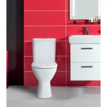 Tualetes pods Jika Lyra Plus Rimless, 360x630 mm, horizontāls izvads, pievads no apakšas,  4,5/3 l, balts