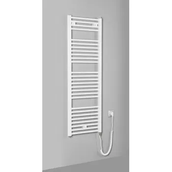 Dvieļu žāvētājs / Radiators AQUALINE DIRECT-E Elektriskais 450x1320mm 400W, balts ILE34T Dvieļu žāvētājs / Radiators AQUALINE DIRECT-E Elektriskais 450x1320mm 400W, balts ILE34T