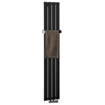 Dvieļu žāvētājs / Radiators Sapho Colonna 30x180cm, 614W, teksturēts šīferis  IR144 Dvieļu žāvētājs / Radiators Sapho Colonna 30x180cm, 614W, teksturēts šīferis  IR144