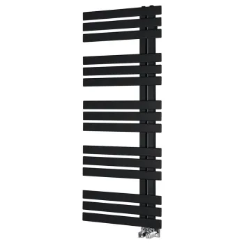 Dvieļu žāvētājs / Radiators Sapho SILVANA 500x1236mm, Melns Matēts IR154B Dvieļu žāvētājs / Radiators Sapho SILVANA 500x1236mm, Melns Matēts IR154B
