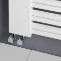 Dvieļu žāvētājs / Radiators Sapho Altalena 60x161cm, metālisks antracīts  IR176