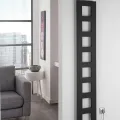 Dvieļu žāvētājs / Radiators Sapho Block 28x175cm, 461 W, matēti melns  IR182