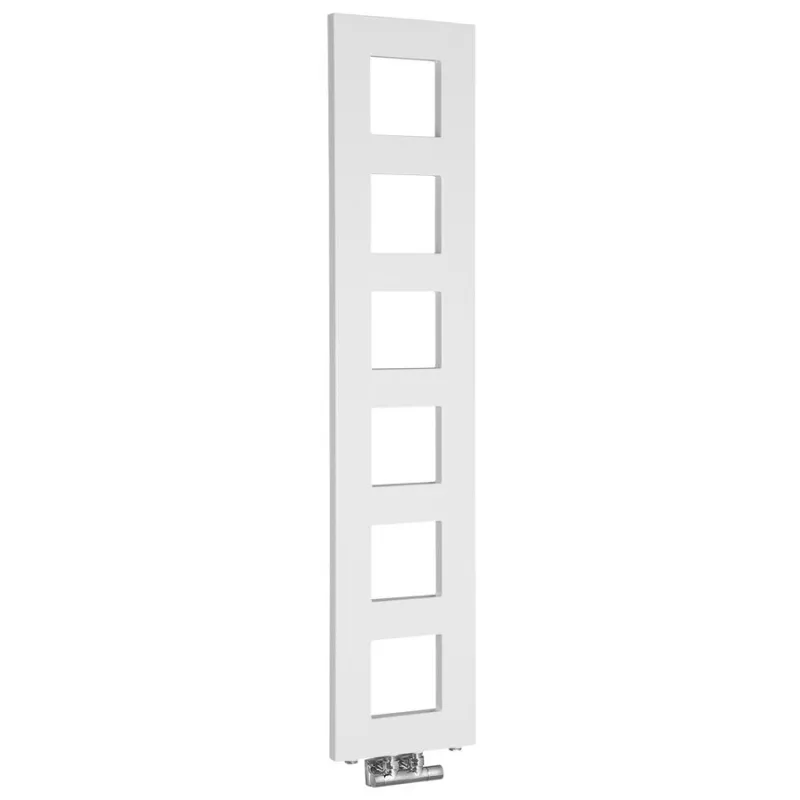 Dvieļu žāvētājs / Radiators Sapho Block 28x133cm, 353 W, balts matēts IR183