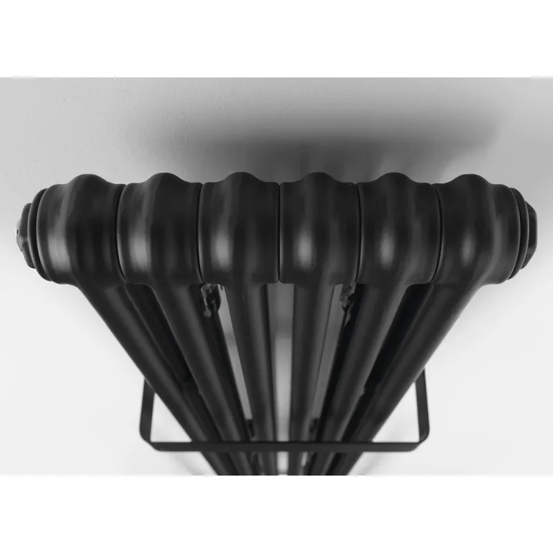 Dvieļu žāvētājs / Radiators Sapho Fede 31x150 cm, 643 W, matēti melns  IR191