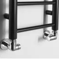 Dvieļu žāvētājs / Radiators Sapho Dina 138x30cm, matēti melns  IR373B