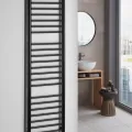 Dvieļu žāvētājs / Radiators Sapho Dina 156x40cm, matēti melns  IR374B
