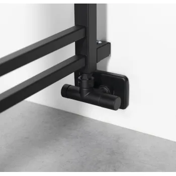 Dvieļu žāvētājs / Radiators Sapho Metro Space  55x143cm, 525W, matēti melns  IR438B