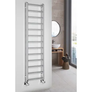 Dvieļu žāvētājs / Radiators Sapho Metro Light  40x150cm, 323W, hroms  IR447R