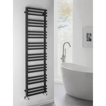 Dvieļu žāvētājs / Radiators Sapho Fantina 50x165cm, 666W, matēti melns IR515