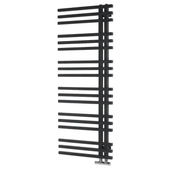 Dvieļu žāvētājs / Radiators Sapho Sophina 60x122cm, 623W, matēti melns IR702 Dvieļu žāvētājs / Radiators Sapho Sophina 60x122cm, 623W, matēti melns IR702