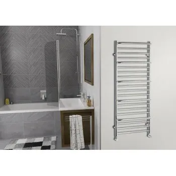 Dvieļu žāvētājs / Radiators Sapho Manisa, 60x133 cm, 341W, hroms  IZ111