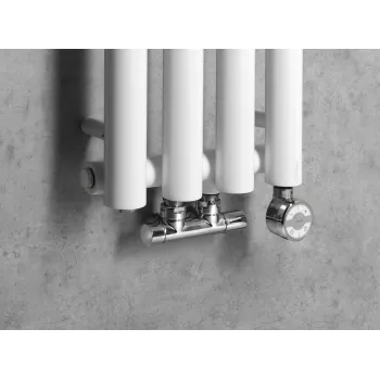 Dvieļu žāvētājs / Radiators Sapho Pilon 27x180cm, matēti balts  IZ121T
