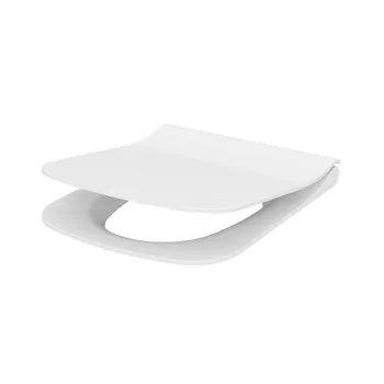 Poda vāks Cersanit CITY SQUARE Slim, ar SoftClose Balts K98-0125