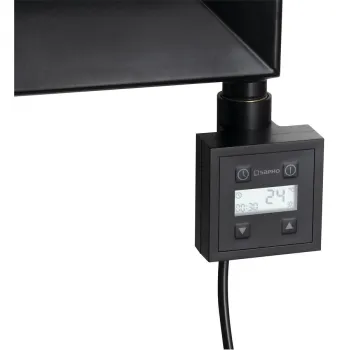 Dvieļu žāvētāja sildelements Sapho KTX ar termostatu 600W Melns Matēts KTX-B-600