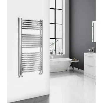 Dvieļu žāvētājs / Radiators AQUALINE Alya 111x60cm, 416W, hroms  LLC202