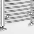 Dvieļu žāvētājs / Radiators Aqualine ALYA 500x1420mm, Hroms LLC203