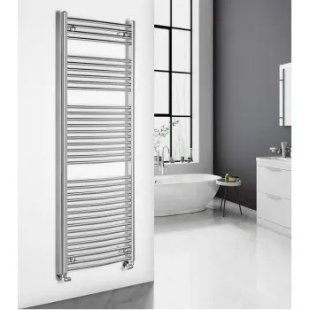 Dvieļu žāvētājs / Radiators AQUALINE Alya 170x60cm, 644W, hroms  LLC205