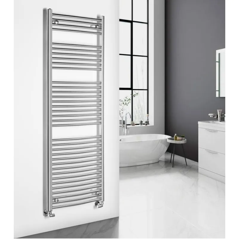 Dvieļu žāvētājs / Radiators AQUALINE Alya 170x60cm, 644W, hroms  LLC205