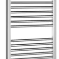 Dvieļu žāvētājs / Radiators AQUALINE Alya 123x50cm, 392 W, hroms  LLR104